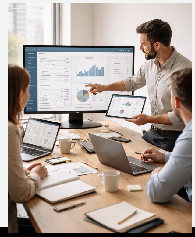 Разработка и внедрение ERP систем под бизнес в Рязани