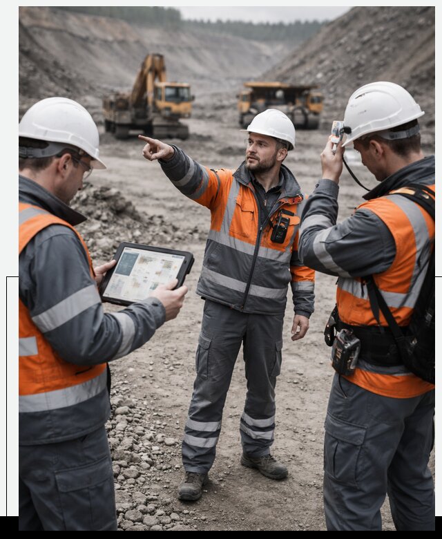 Система контроля персонала для горнодобывающей отрасли в Рязани